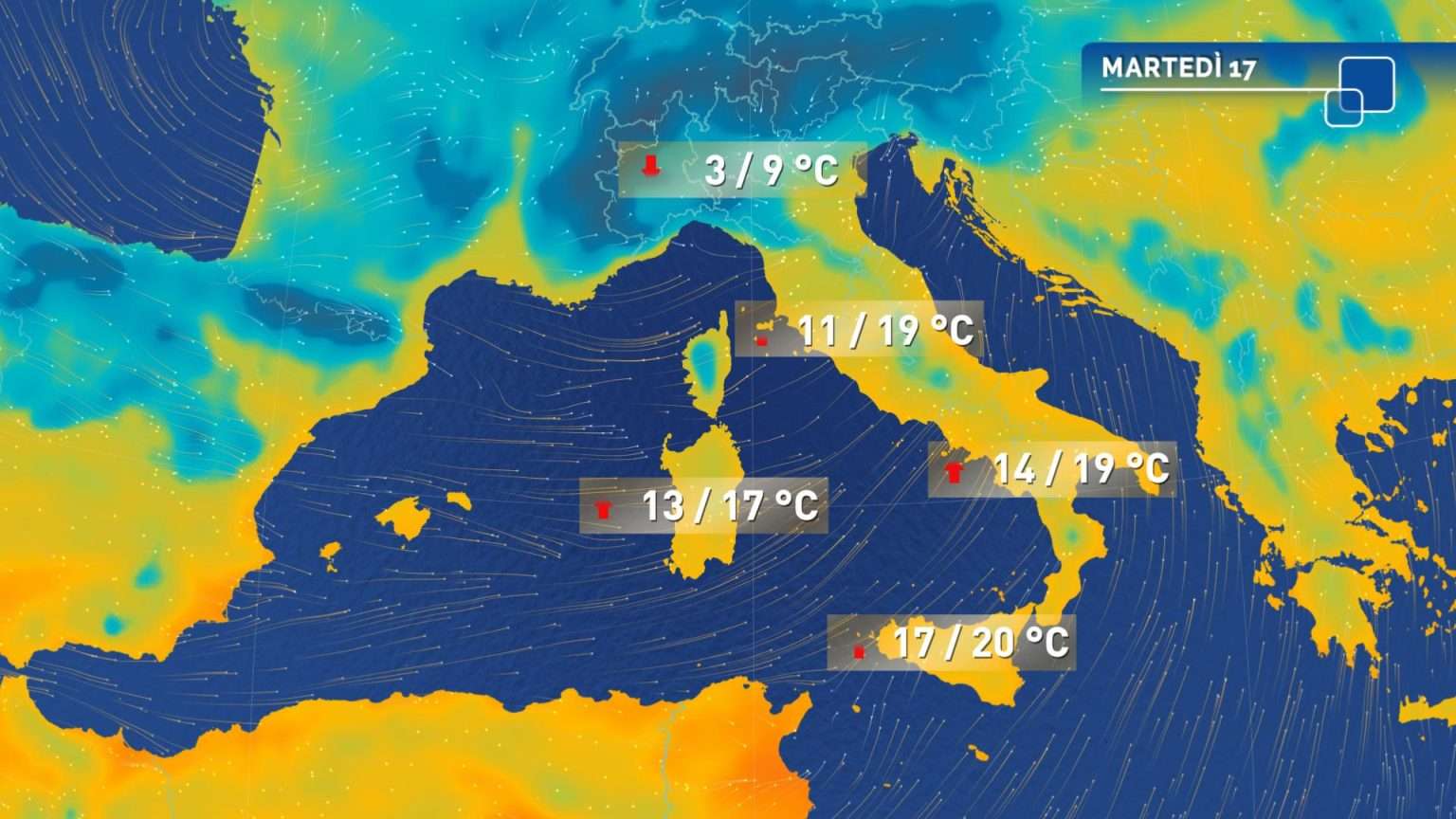 Meteo Oggi Forte Maltempo Invernale Con Crollo Termico Al Nord