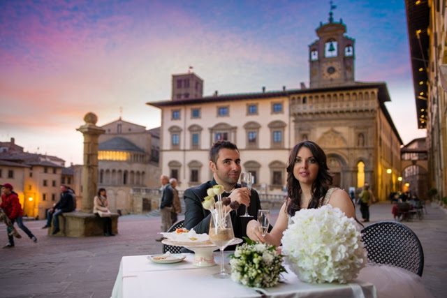 Arezzo capitale dei matrimoni