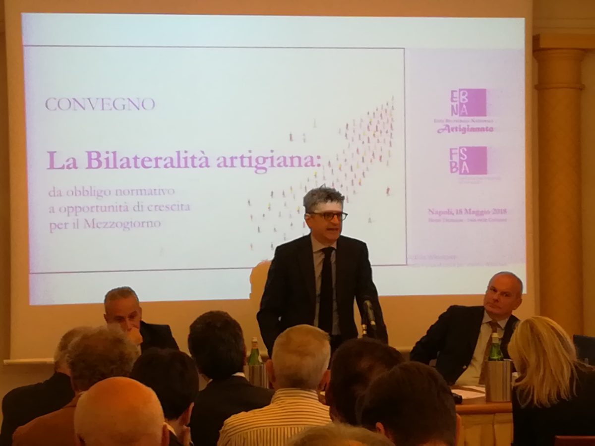 Bilateralità artigiana e crescita per il Mezzogiorno