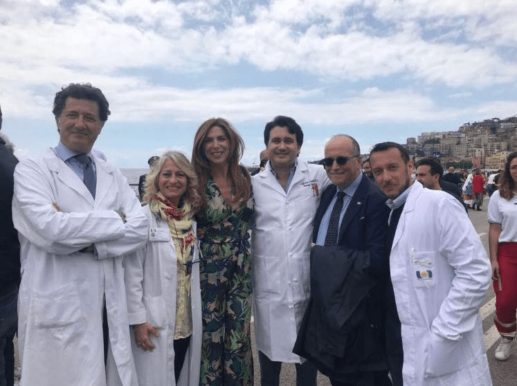 Il Pascale al "Tennis & Friends" di Napoli