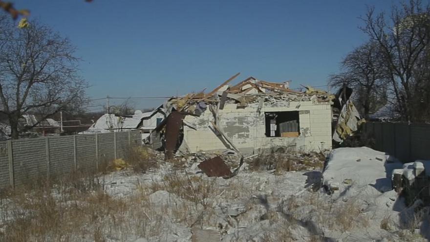 La situazione disperata dell'Ucraina orientale dopo i recenti bombardamenti