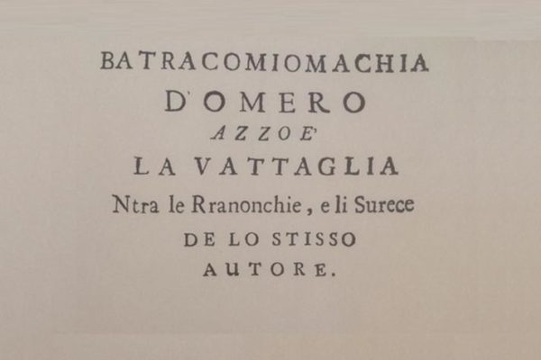 La tradizione delle traduzioni. Opere tradotte in napoletano dal 400 al 700