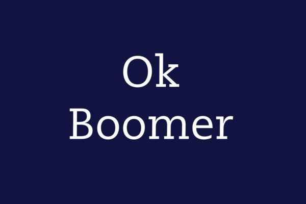 Ok boomer: tra meme