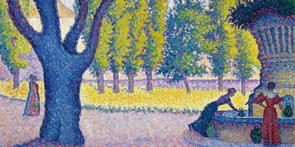 Paul Signac: riflessi sull'acqua