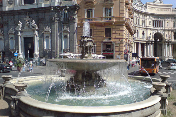 RESTAURO DELLA FONTANA DEL CARCIOFO