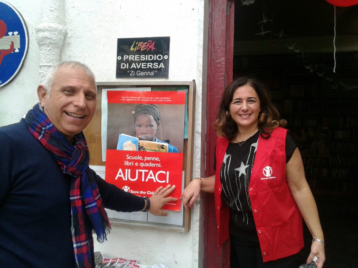 Save the Children sbarca ad Aversa