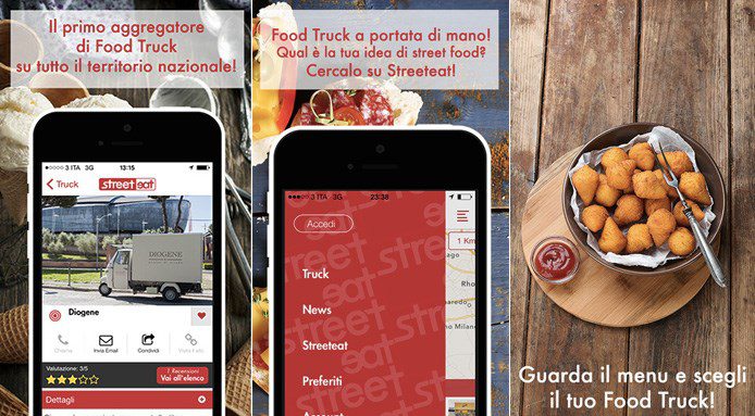 Streeteat: nasce il primo aggregatore dei food truck italiani