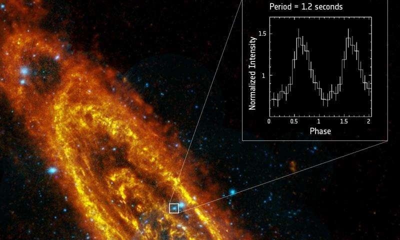 Una stella di neutroni per Andromeda