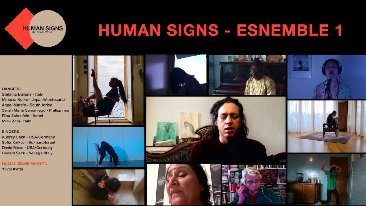 Human Signs: l'opera online di danza e voce