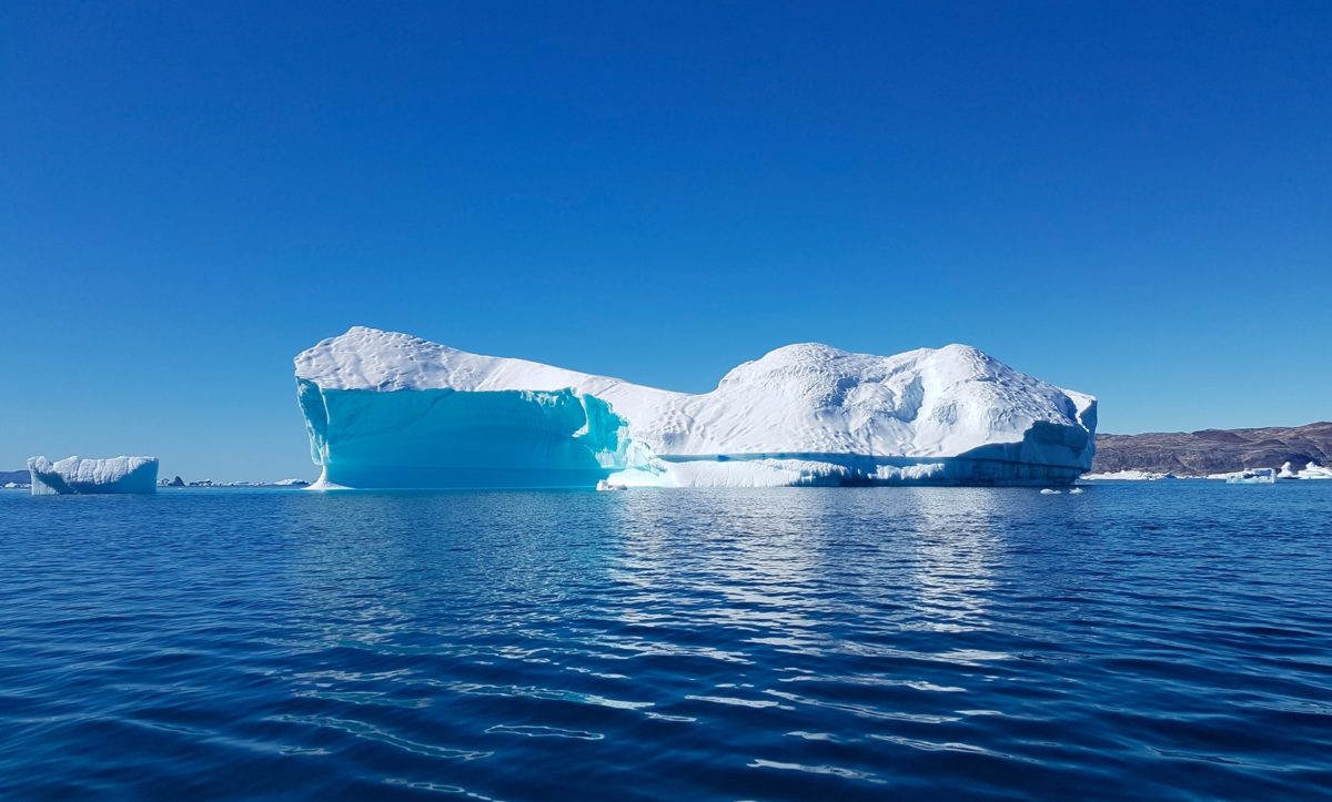 scioglimento della calotta glaciale della Groenlandia