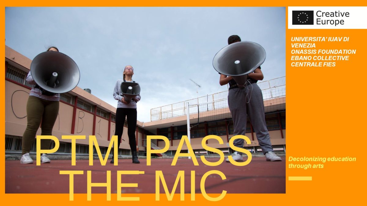 "Pass the Mic!”: il nuovo progetto su educazione e arte