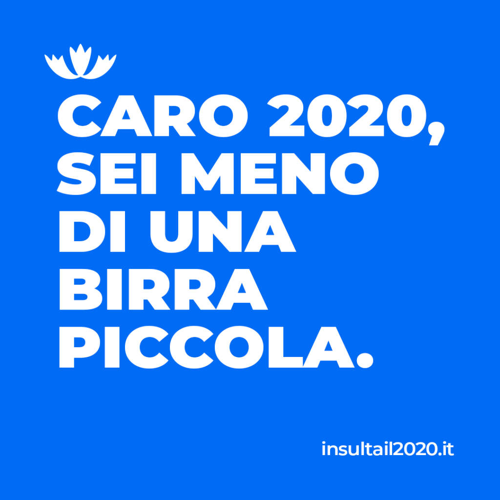 Nasce il sito "Insultare il 2020"