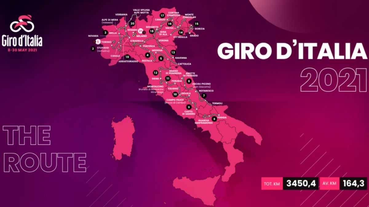 maglia rosa giro d'italia 2021