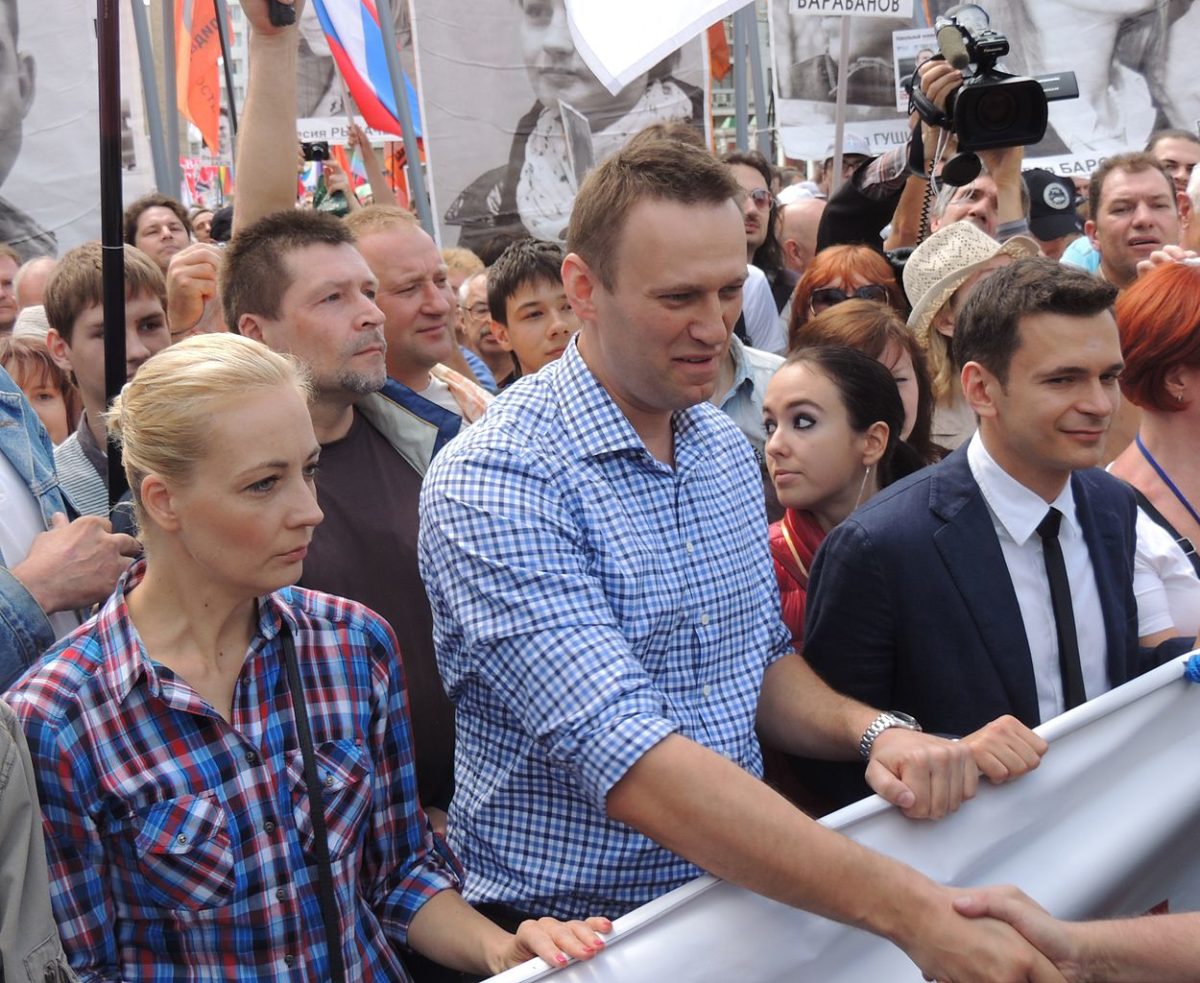 Navalnyj proteste anti Putin