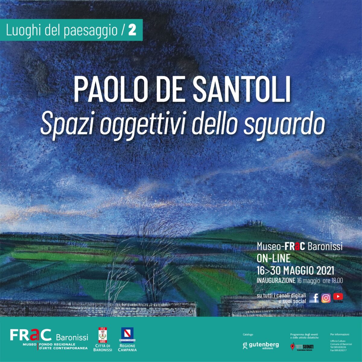 Paolo de Santoli: Spazi oggettivi dello sguardo