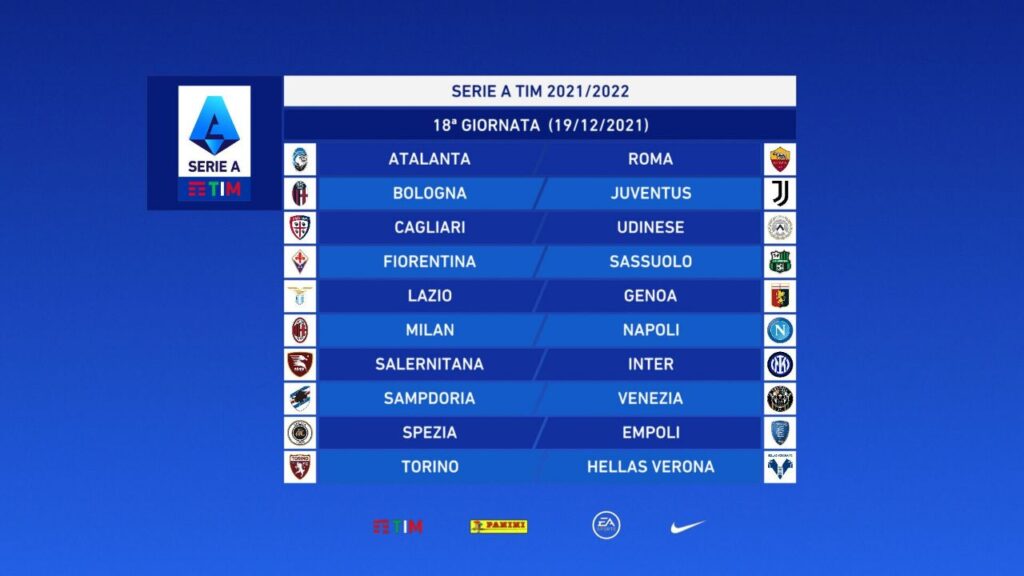 Nasce la Serie A 2021/2022, ecco il calendario