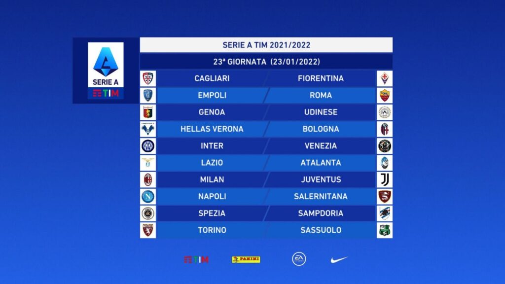 Nasce la Serie A 2021/2022, ecco il calendario