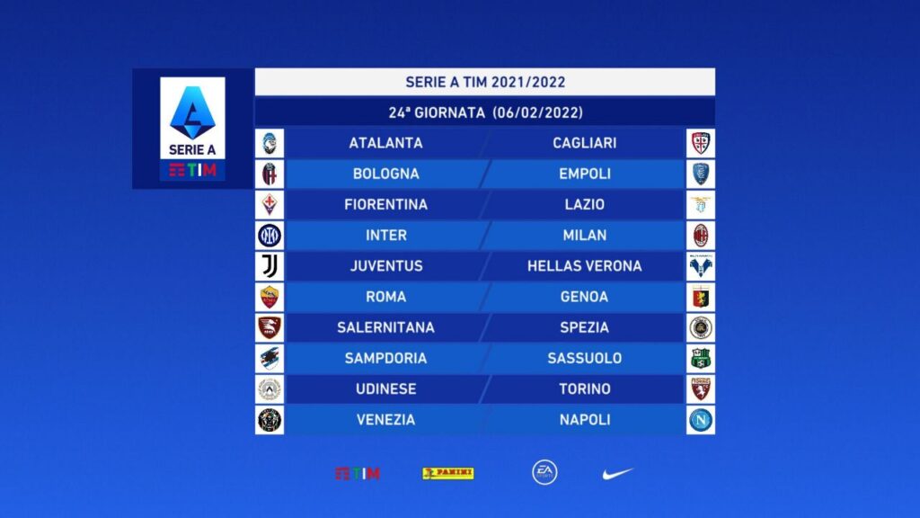 Nasce la Serie A 2021/2022, ecco il calendario