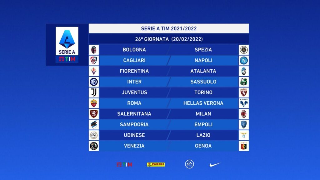 Nasce la Serie A 2021/2022, ecco il calendario