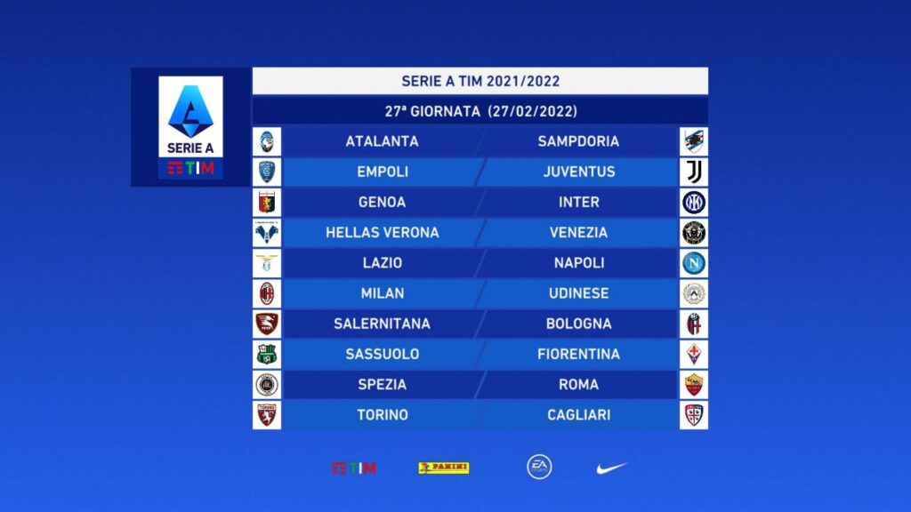 Nasce la Serie A 2021/2022, ecco il calendario