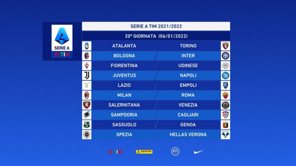 Nasce la Serie A 2021/2022, ecco il calendario