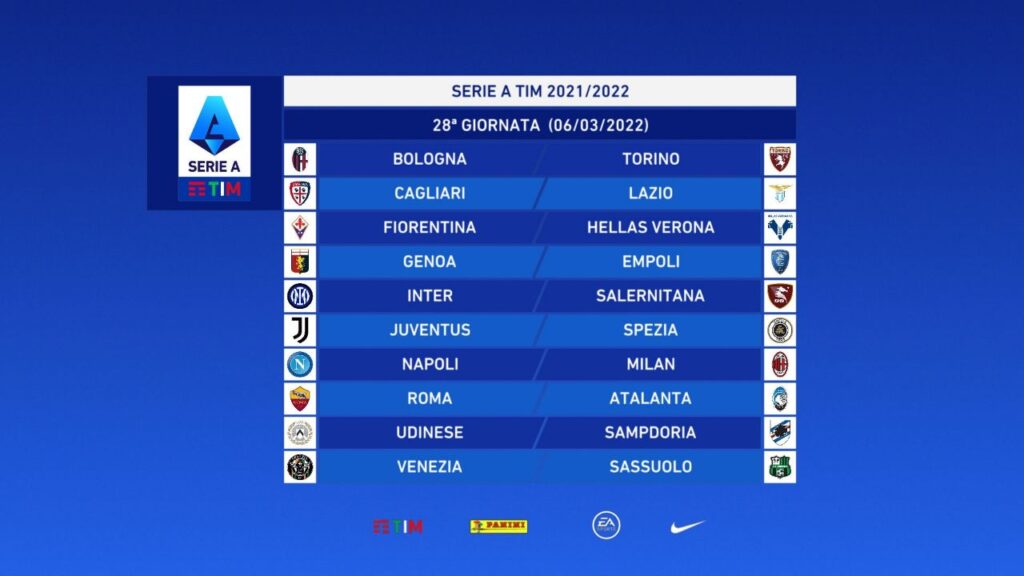 Nasce la Serie A 2021/2022, ecco il calendario