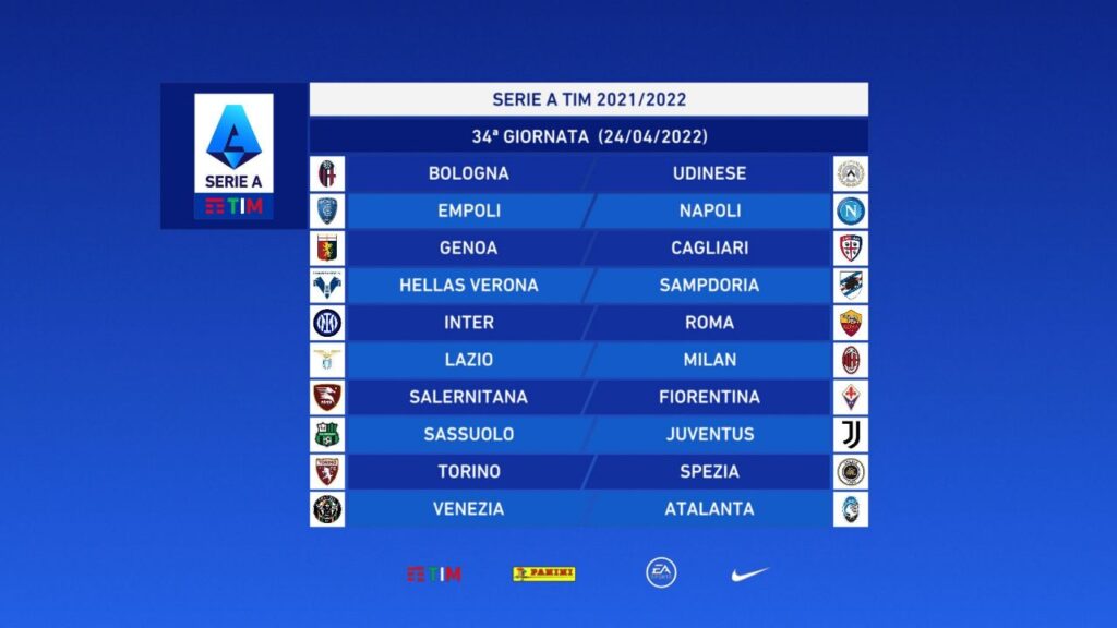 Nasce la Serie A 2021/2022, ecco il calendario