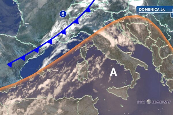 Clima molto caldo su gran parte del paese