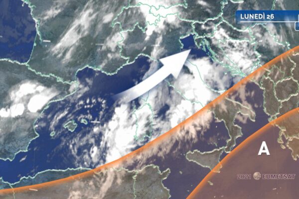 Italia ancora divisa tra caldo intenso e forti temporali