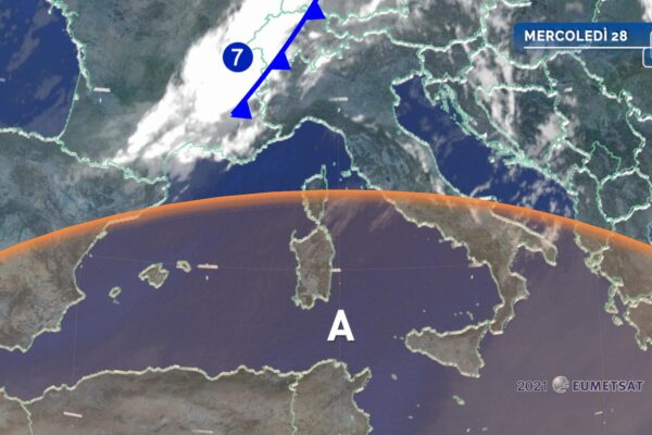 Temporali in esaurimento al nord, ondata di caldo no stop al sud