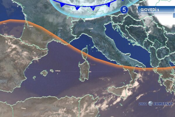 Fine del gran caldo al Sud, temporali al Nord-Est