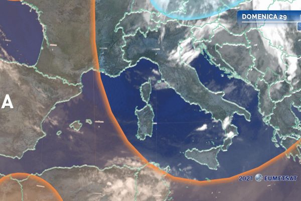 Aria fresca su tutto il paese: a inizio settimana caldo nella norma