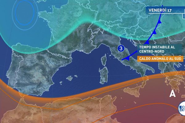 caldo del fine settimana