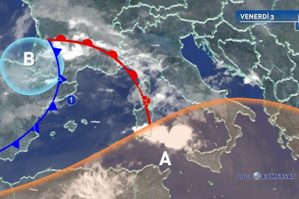 Meteo: tra la notte prossima e il weekend i temporali coinvolgeranno anche il centro-sud e la Sicilia