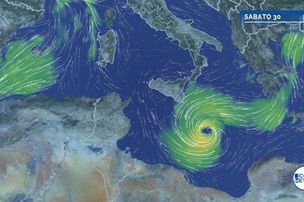 Meteo, Medicane in allontanamento