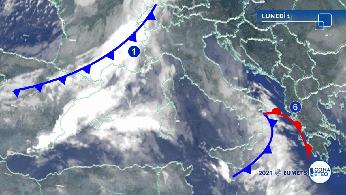 Maltempo sull'Italia