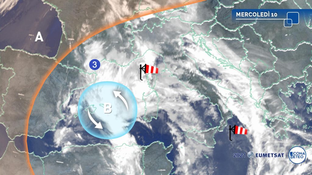 Meteo, Vortice Ciclonico In Intensificazione - Cinque Colonne Magazine