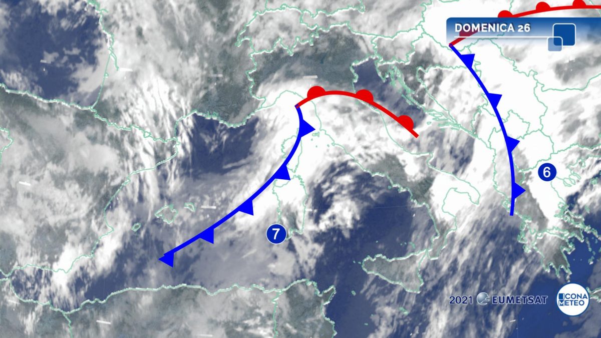 Meteo, via vai di perturbazioni verso capodanno