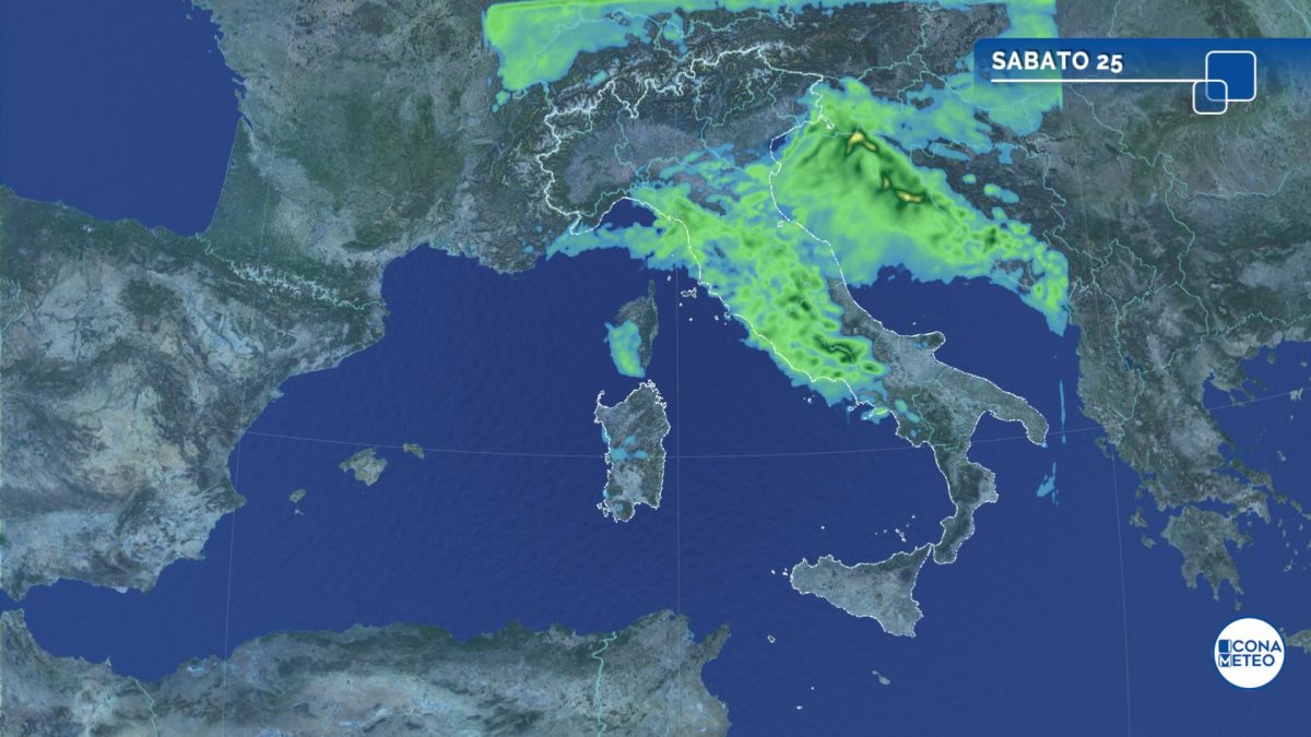 Meteo: Natale sotto la pioggia?