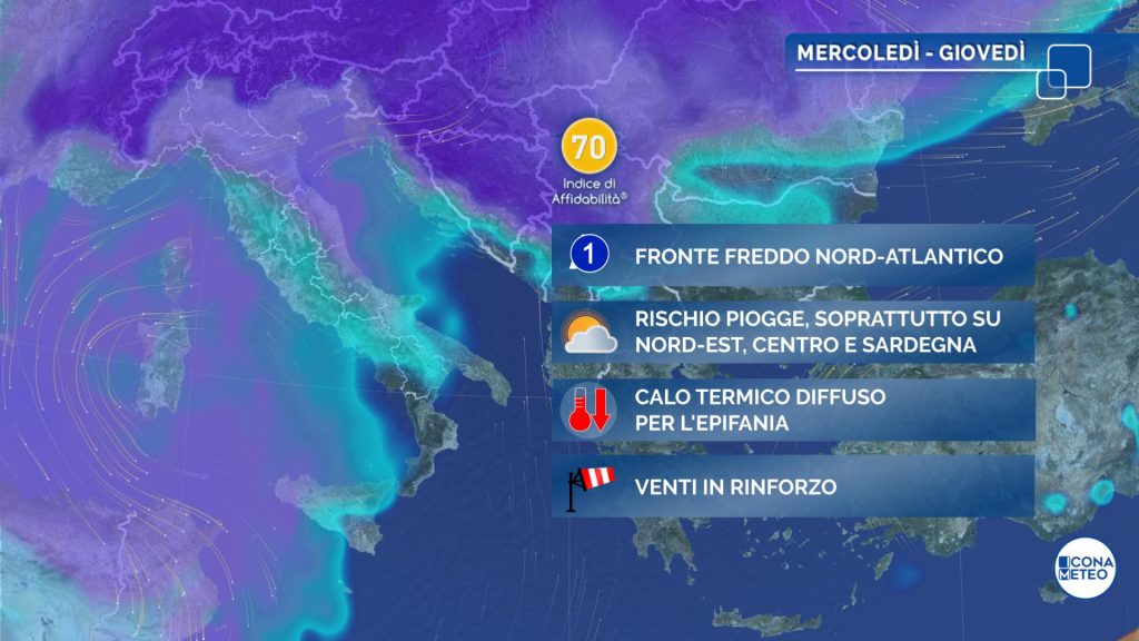 Meteo per oggi