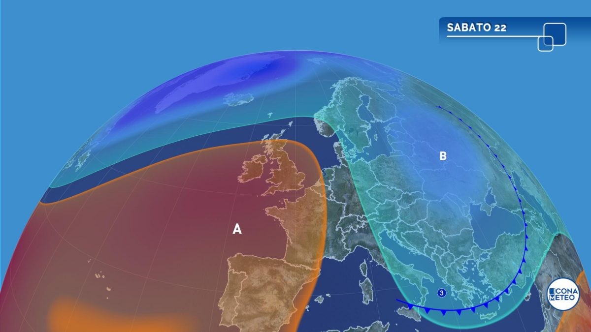 Meteo: clima invernale sull'Italia