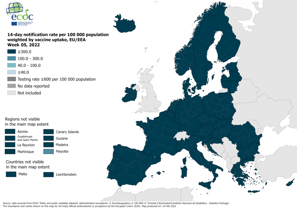 Covid Europa rosso scuro 