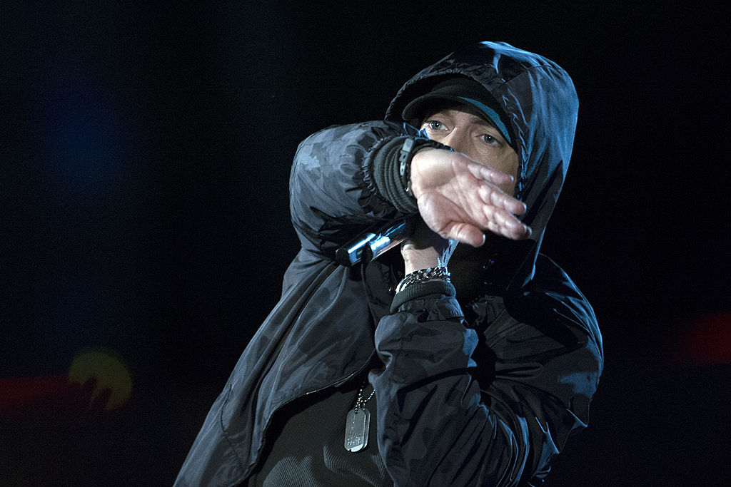 Eminem gesto Halftime Show