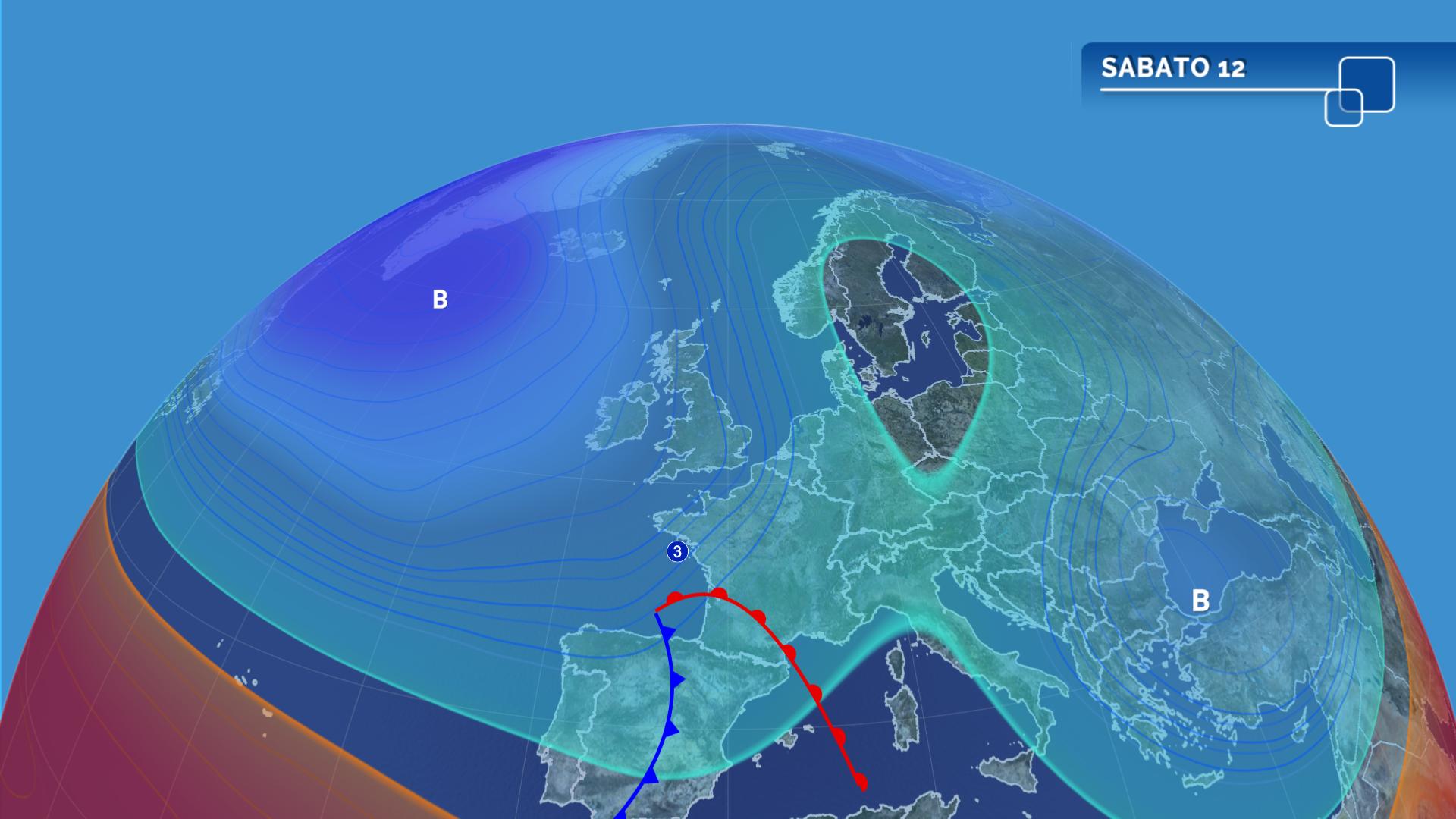 Meteo: Weekend Con Freddo Invernale, Piogge Soprattutto Sulle Isole