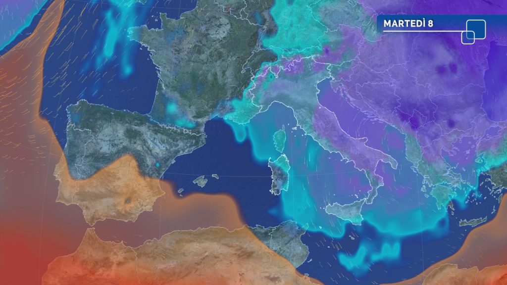 Meteo: 8 marzo gelido sull'Italia. Insiste la grave siccità al nord