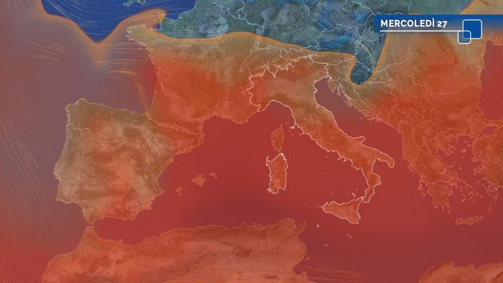 Meteo, tempo instabile al Nord: da mercoledì alta pressione su tutto il paese