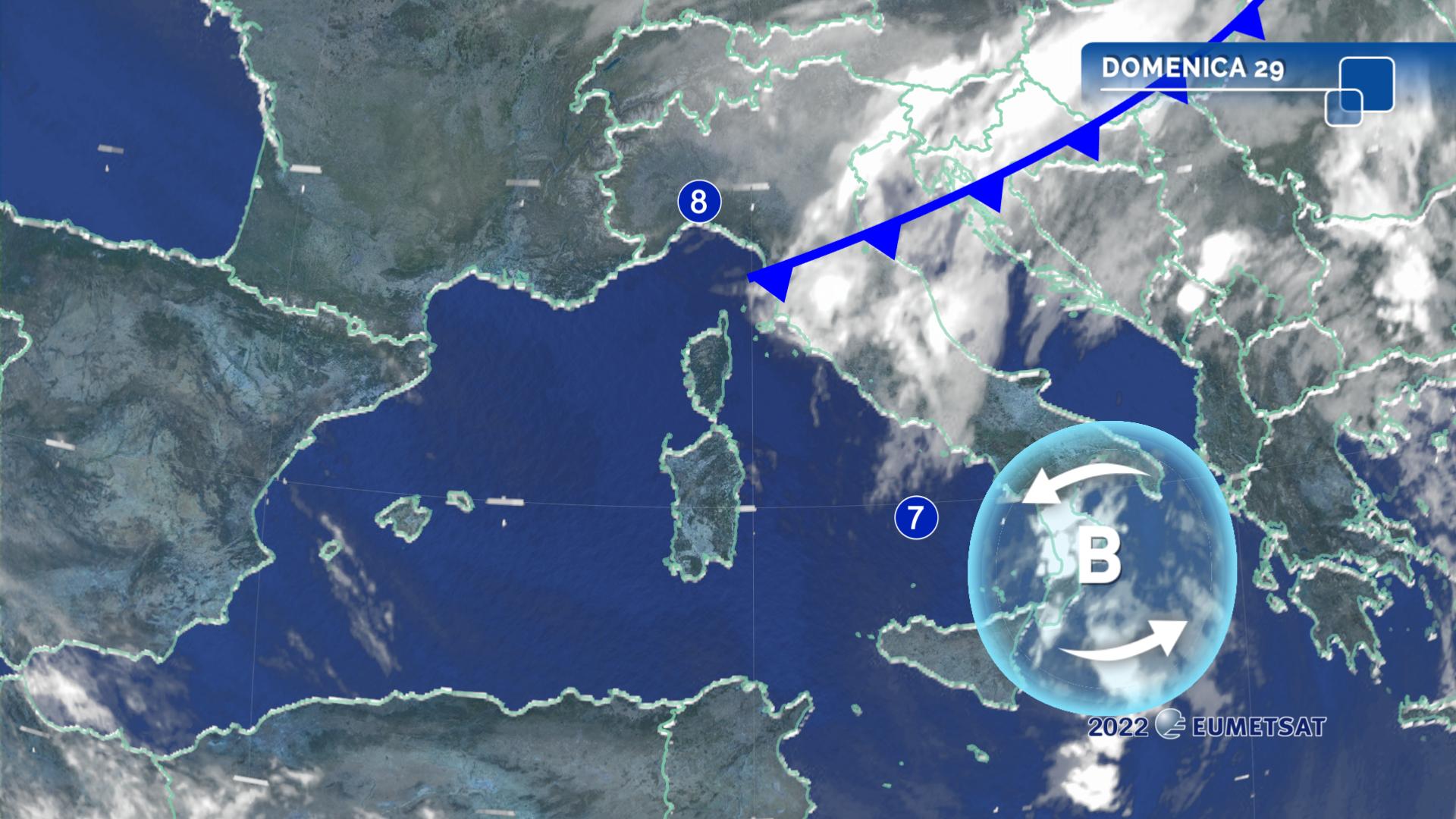 Meteo, Crollo Delle Temperature E Forti Temporali