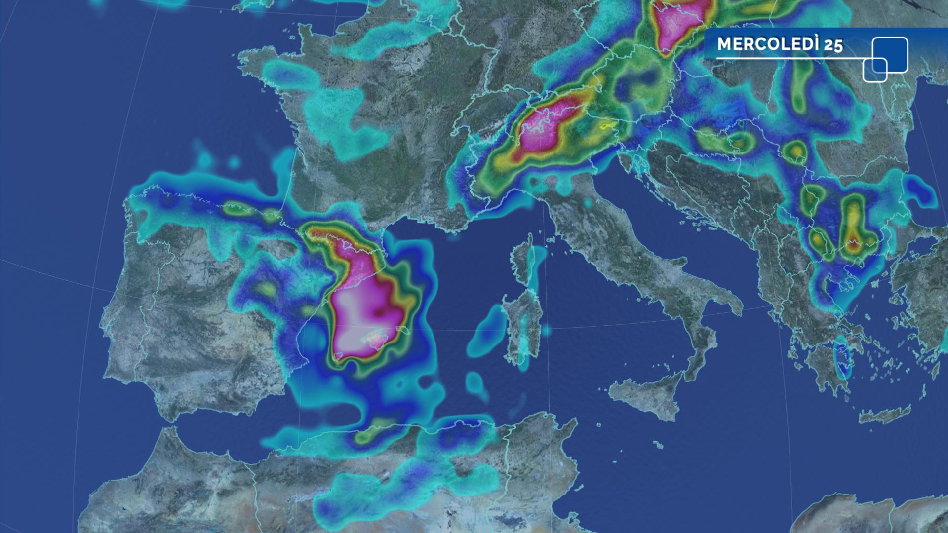 Meteo: Temporali E Calo Termico Al Nord, Insiste Il Caldo Anomalo Al Sud