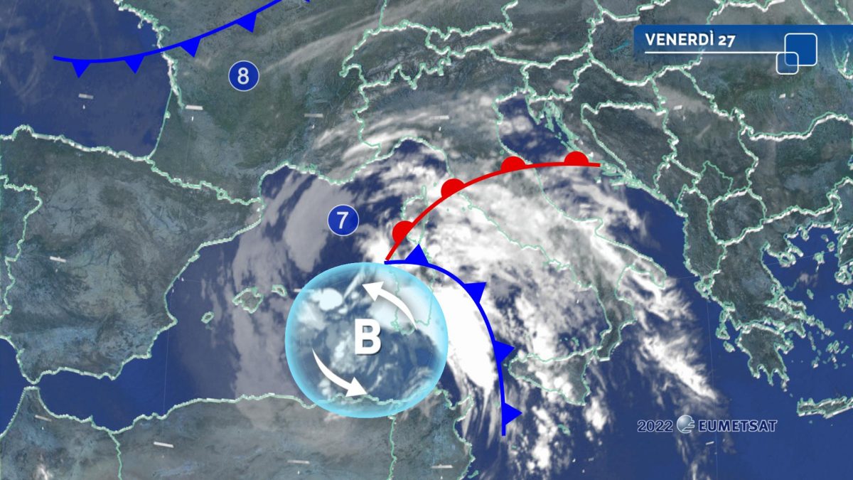 Meteo: Nel Weekend Calo Termico Di Oltre 10 Gradi E Temporali