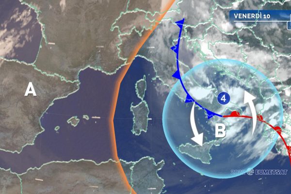 Meteo: Piogge Sulle Isole E Aria Più Fredda, Siccità Al Sud